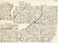 Trempealeau County - Caledonia, Pigeon, Arcadia, Sumner, Wisconsin State Atlas 1930c